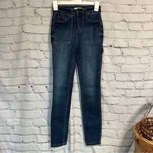 Sky and Sparrow High Rise Skinny Jeans